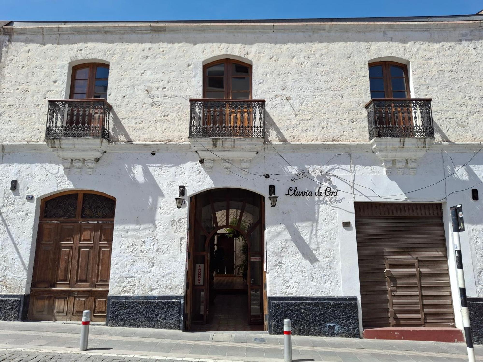 Hostal Lluvia De Oro Arequipa Zewnętrze zdjęcie